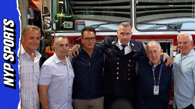 Mets legends explain why they always visit an NYC firehouse annually on 9/11