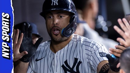 Giancarlo Stanton's stepping up for the Yankees during Aaron Judge's slump