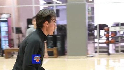 Tyler Kolek is working with NBA trainer Chris Brickley to make an impact with Knicks in Year 2