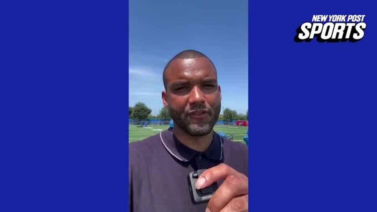 Malik Nabers exits practice with apparent shoulder injury in Giants training camp scare