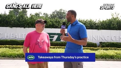 Justin Fields and the Jets offense bounce back at Training Camp