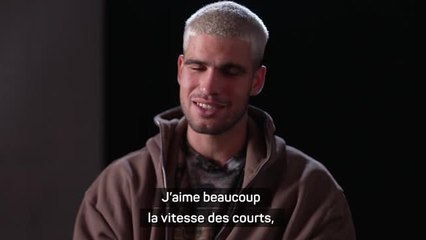 Rolex Paris Masters - Les premières impressions de Carlos Alcaraz sur le nouveau site