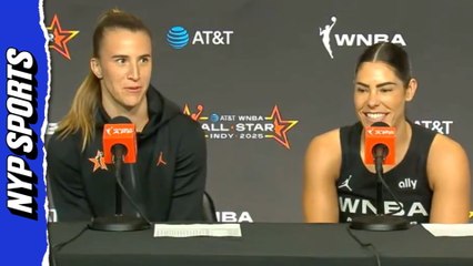 Kelsey Plum awkwardly calls out Caitlin Clark's All-Star team no-show for players' meeting