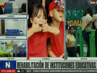 Poder Popular de Cojedes ejecuta obras de rehabilitación de instituciones educativas