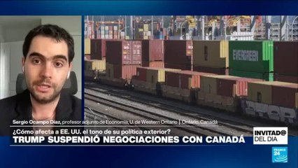 ¿Cómo impacta suspensión de negociaciones entre EE. UU. y Canadá en la economía estadounidense?