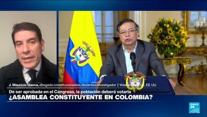 J. Mauricio Gaona: ‘La reforma constitucional de Petro es un escenario peligroso’