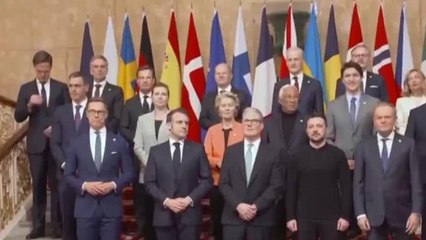 Líderes europeos insisten: las fronteras actuales en Ucrania, base para negociar la paz