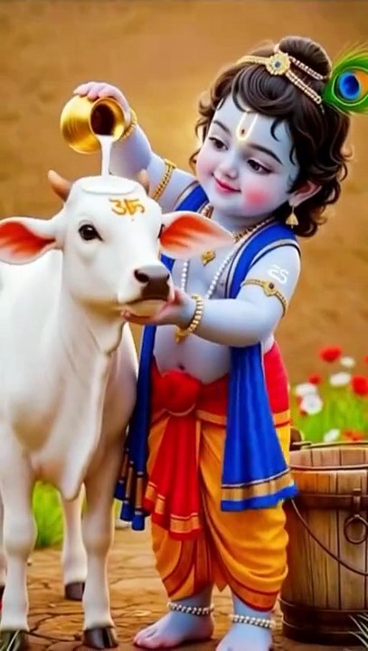Chhoto Chhoto So Krishna Kanheya | Little Krishna with Cow | Bhakti Song