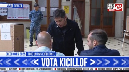Así votaba Axel Kicillof