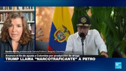 Sandra Borda: ‘Colombia y EE. UU. deben desescalar el lenguaje y enmendar sus relaciones’