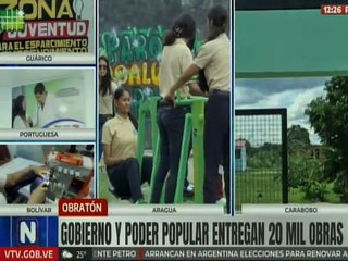 Aragua | Entregan parque biosaludable en beneficio de más de 5 mil familias de Maracay