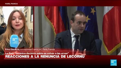 Informe desde París: renuncia tercer primer ministro de Macron en un año