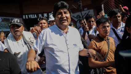 Evo Morales: "Ambos candidatos están sometidos al imperio norteamericano"