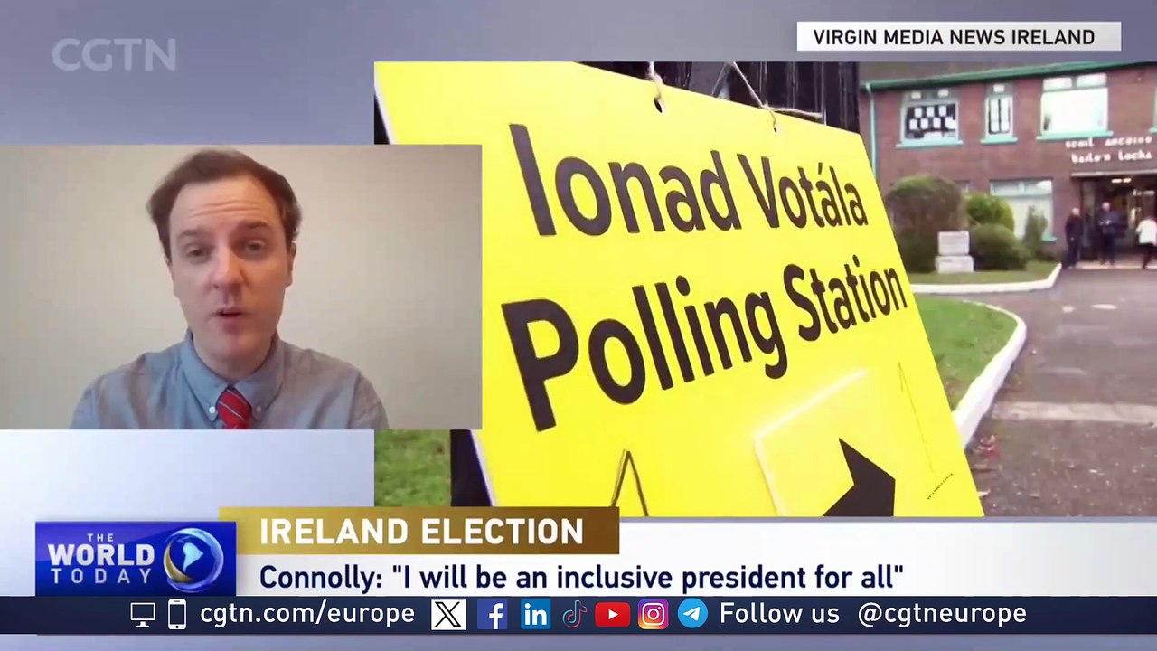 Catherine Connolly wins Irish presidency in landslide