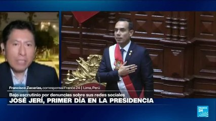 Así han sido las primeras horas de José Jerí como presidente de Perú