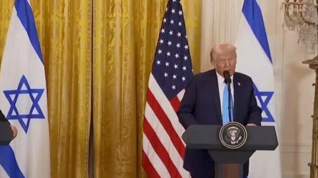 Trump dice que Israel aceptó línea de retirada inicial en Gaza y esperan respuesta de Hamás