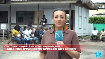 Présidentielle en Côte d'Ivoire : 9 millions d'Ivoiriens appelés aux urnes