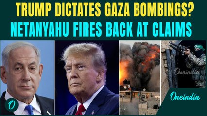 Israel DROPPING BOMBS In Gaza on Trump’s Order? Netanyahu SHUTS DOWN Reports of U.S Dictating Israel