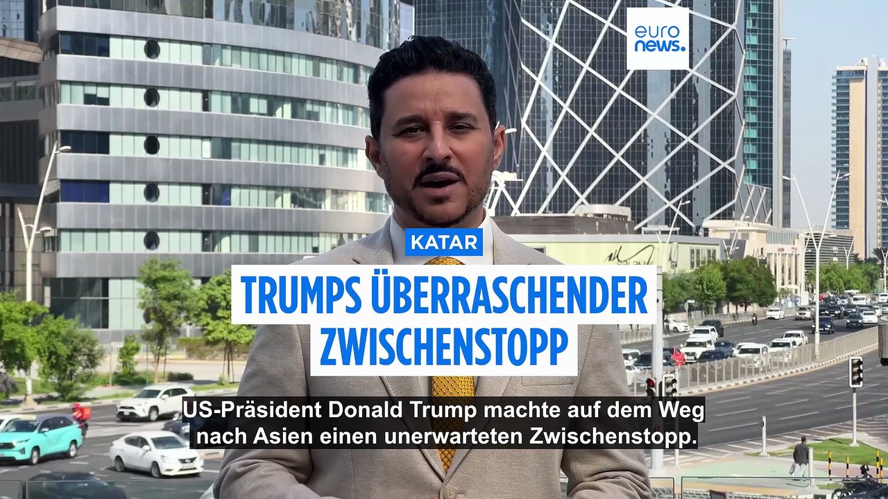 'Großer Friede im Nahen Osten'? Trumps überraschender Tankstopp in Katar