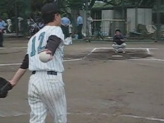 2008.5.17 ピッチング練習　①