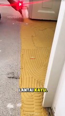 Dari Kasar Jadi Elegan! Pemasangan Lantai Kayu Artistik ✨