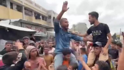 Así se recibió la noticia de la firma de la primera fase del plan de paz para Gaza