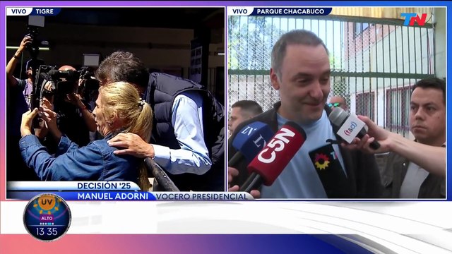 Votó Manuel Adorni