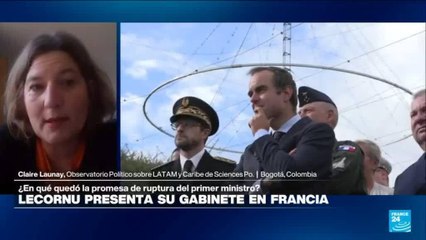 Claire Launay: 'Gabinete de premier francés Sébastien Lecornu no muestra voluntad de cambio'