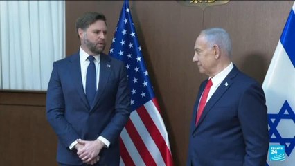 Gaza : le désarmement du Hamas sera "très difficile" reconnaît JD Vance à Jérusalem