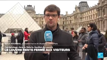 Cambriolage au Louvre : le musée reste fermé aux visiteurs pour "investigations"