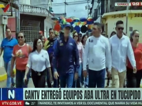 Guárico | Cantv favoreció con el servicio ABA Ultra a los habitantes de Tucupido