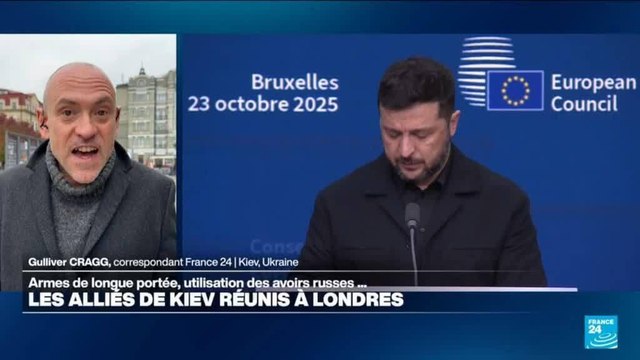 Armes de longue portée, utilisation des avoirs russes ... Les alliés de Kiev réunis à Londres