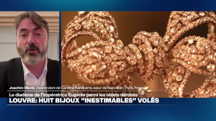 Cambriolage au Louvre, huit objets volés : un "choc" estime le prince Joachim Murat