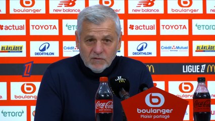 « Il fallait montrer un autre visage après le PAOK » assure Bruno Genesio après la grosse claque infligée à Metz - Foot - Ligue 1 - Lille