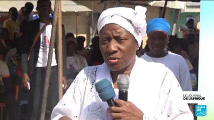 Présidentielle en Côte d'Ivoire : campagne de la candidate Henriette Lagou