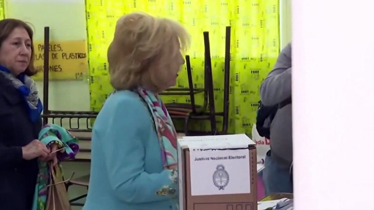 Votó Mirtha Legrand