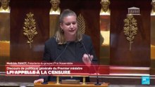 France : Mathilde Panot (LFI) réagit au discours de politique générale