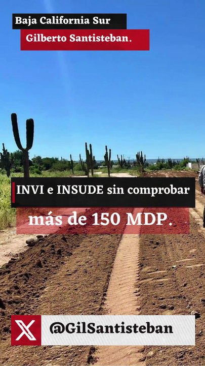 INVI e INSUDE sin comprobar más de 150 MDP.