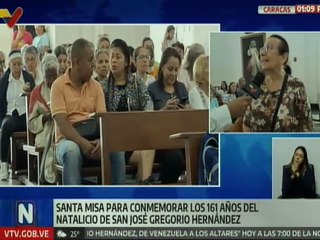 Caracas | Realizan misa en conmemoración de los 161 años de San José Gregorio Hernández