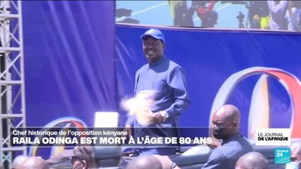 Le Kenya en deuil après le décès du chef de l'opposition Raila Odinga