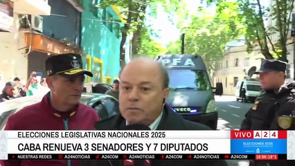 "Sacame esta mierd*": un votante increpó al móvil de A24