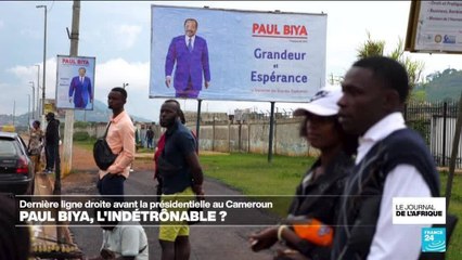 Dernière ligne droite avant l'élection au Cameroun: Paul Biya, l'indétrônable ?
