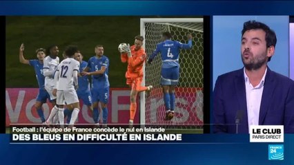 Football : l'équipe de France concède le nul en Islande