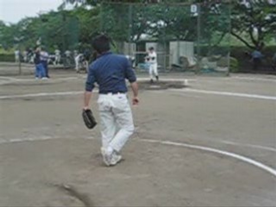 2008.5.17 ピッチング練習　②