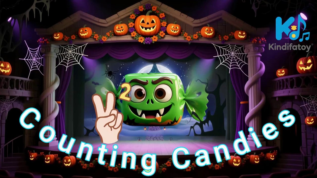 A Halloween Musical Adventure 🍬 | Let’s Count and Act!