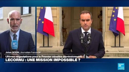 France : ultimes négociations pour le Premier ministre démissionnaire