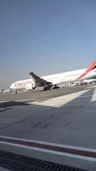 beautiful view of Emirates airlines in dubai