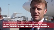 La France jouera son "rôle dans la gouvernance de Gaza" (Macron)