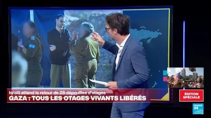 Otages israéliens libérés : les premières images de leur retour