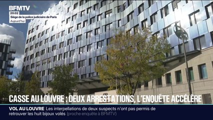 Casse au Louvre: retour sur l'arrestation des deux suspects après le cambriolage dans le musée
